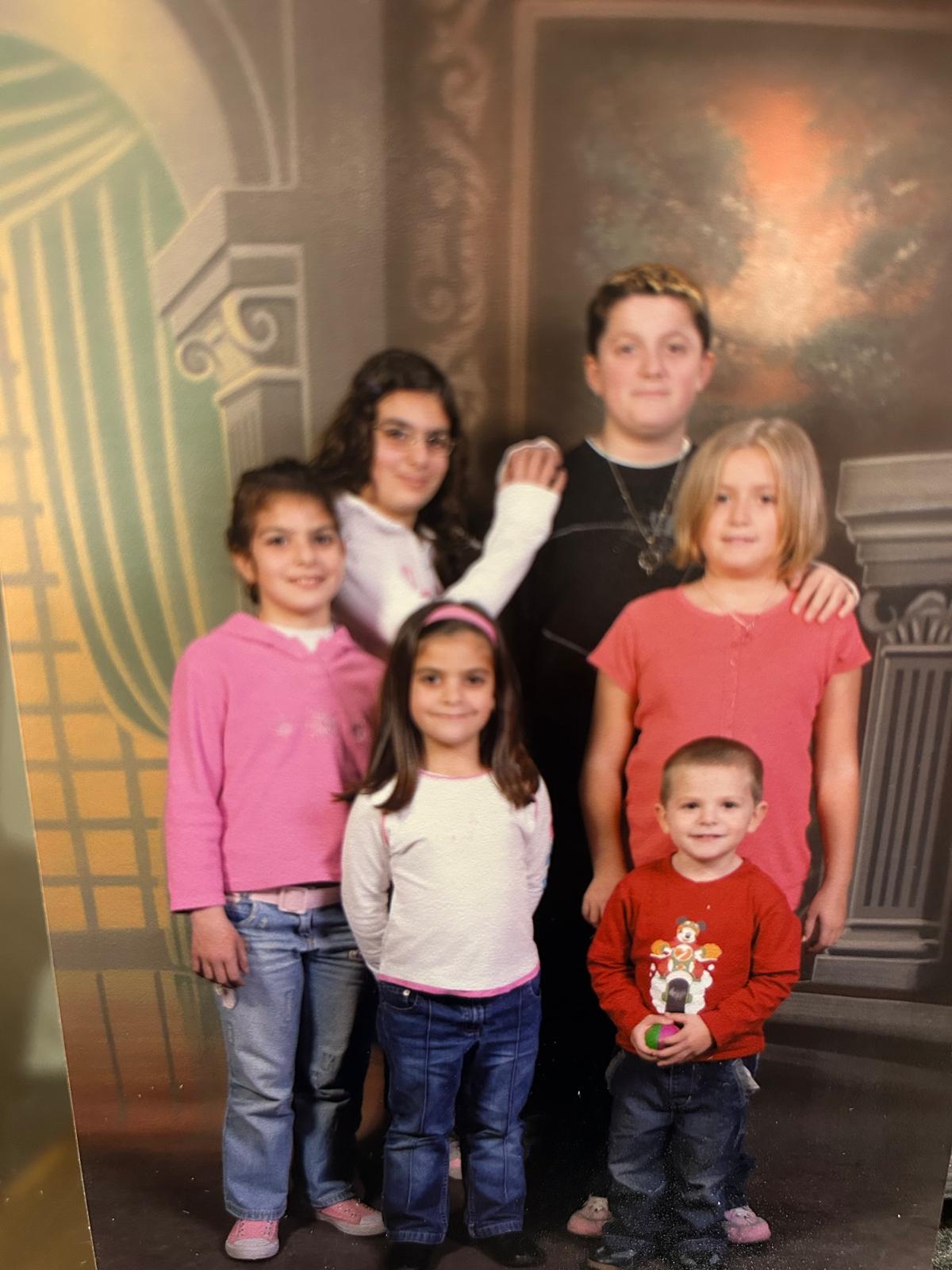 Chris with All Siblings